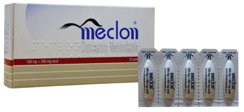 MECLON*10 OVULI VAG 100+500MG - Farmacia Mortise