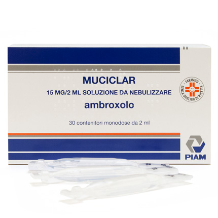 MUCICLAR*NEBUL 30FL 15MG 2ML - Farmacia Mortise