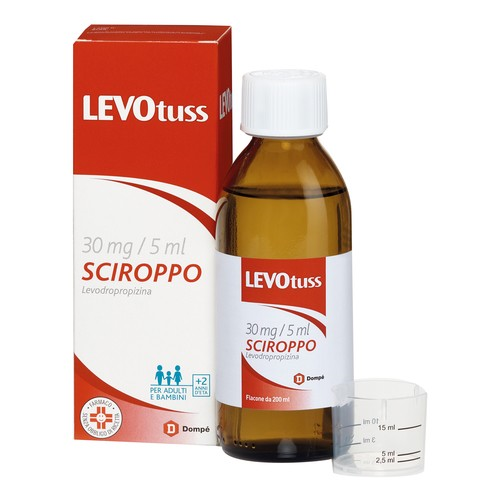 LEVOTUSS*SCIR 200ML 30MG/5ML - Farmacia Mortise