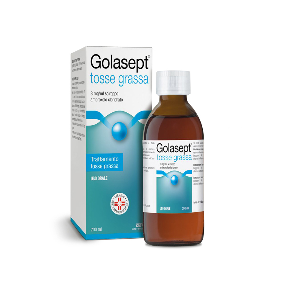 GOLASEPT TOSSE GRASSA*SCIR 200 - Farmacia Mortise