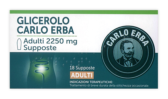GLICEROLO*AD 18SUPP 2250MG - Farmacia Mortise