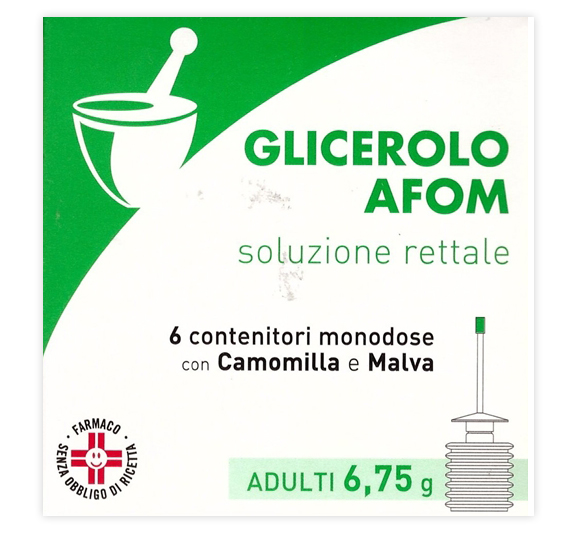 GLICEROLO AFOM*AD 6CONT 6,75G - Farmacia Mortise