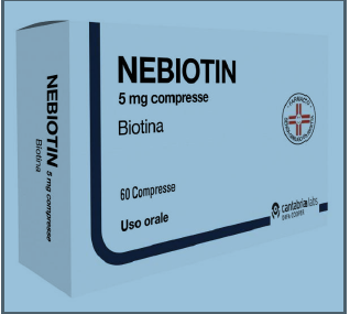 NEBIOTIN*60CPR 5MG - Farmacia Mortise