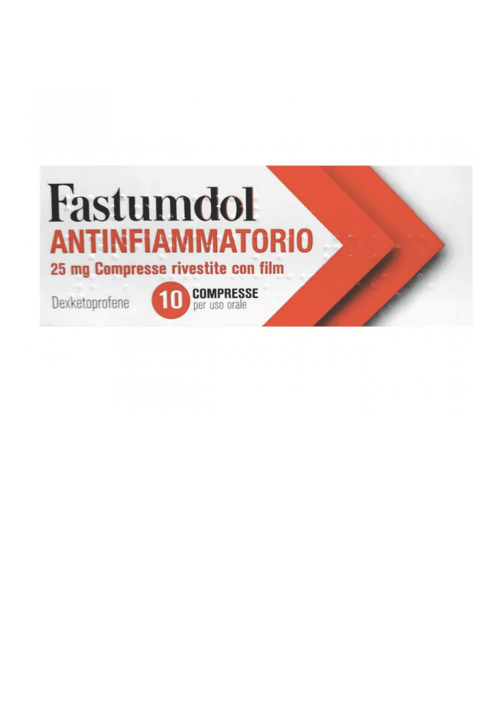 FASTUMDOL ANTINF*10CPR 25MG - Farmacia Mortise