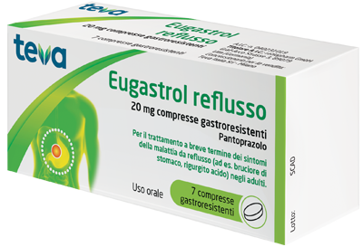 EUGASTROL REFLUSSO*7CPR 20MG - Farmacia Mortise