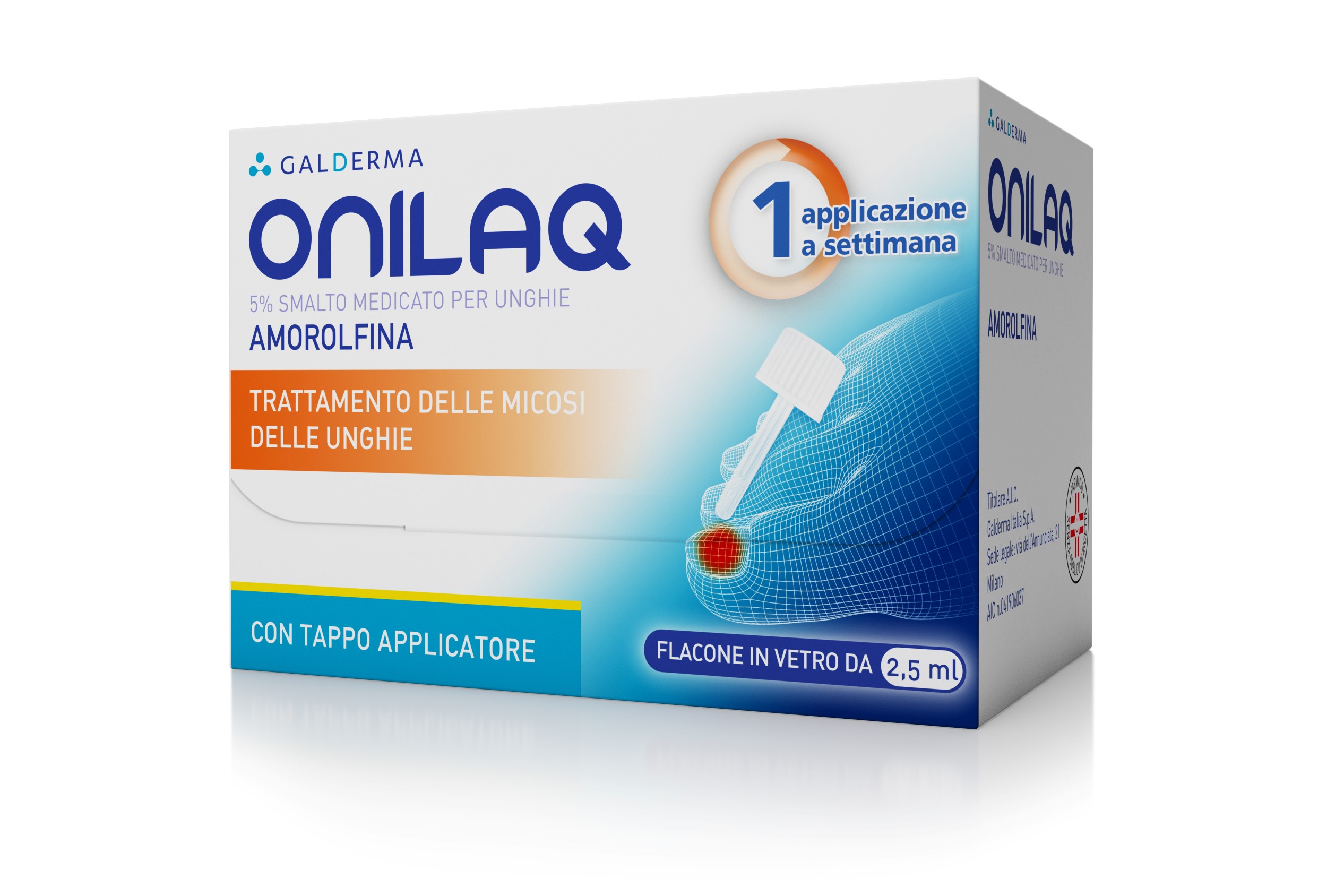 ONILAQ*SMALTO UNGHIE 2,5ML+TAP - Farmacia Mortise