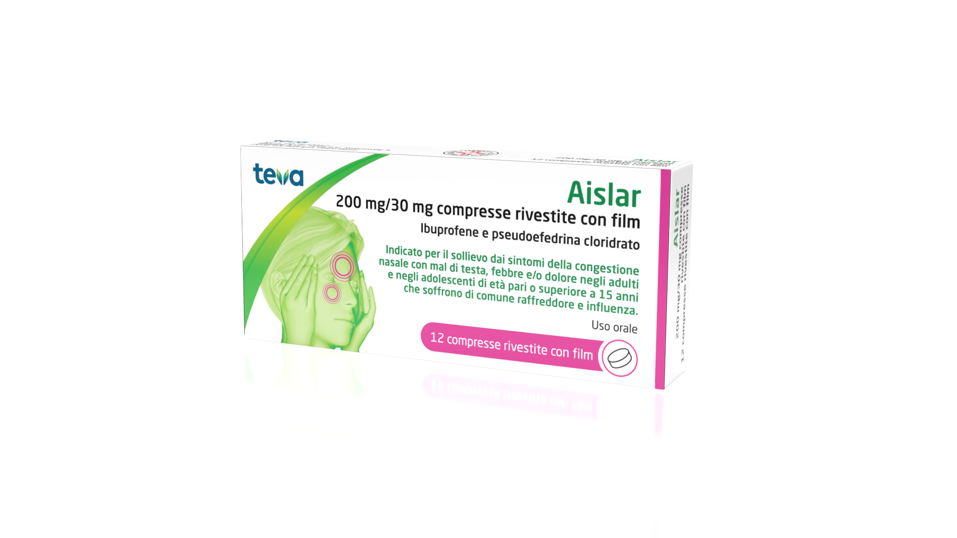 AISLAR*12CPR RIV 200MG+30MG - Farmacia Mortise