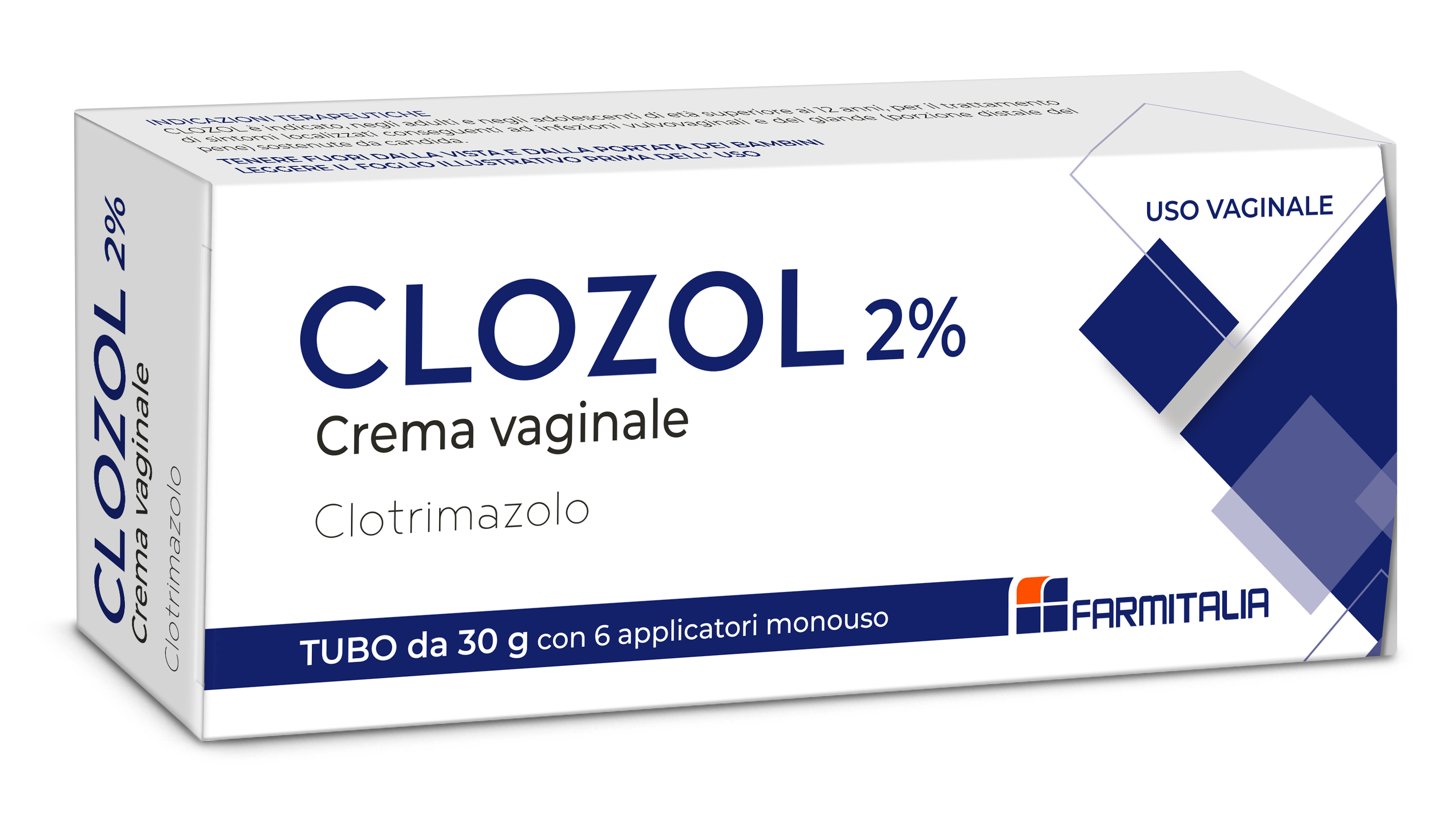CLOZOL*CREMA VAG 30G 2% - Farmacia Mortise