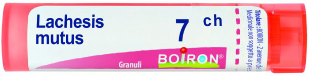 LACHESIS MUTUS 7 CH GRANULI - Farmacia Mortise