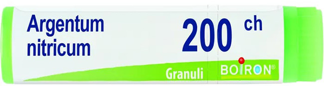 ARGENTUM NITRICUM 200 CH GLOBULI 1G - Farmacia Mortise