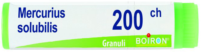 MERCURIUS SOLUBILIS 200 CH GLOBULI 1G - Farmacia Mortise