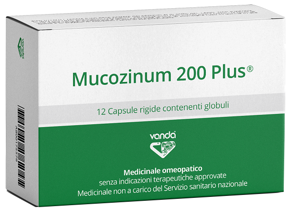 VANDA MUCOZINUM 200 PLUS 12 CAPSULE - Farmacia Mortise