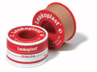 CEROTTO CHIRURGICO PER FISSAGGIO MEDICAZIONI IN ROCCHETTO LEUKOPLAST SUPPORTO VISCOSA COLOR PELLE MASSA ADESIVA CAUCCIU' OSSIDO DI ZINCO 2,5X500CM MUTUABILE - Farmacia Mortise