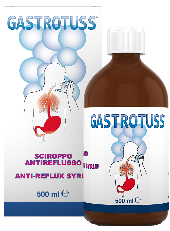 SCIROPPO ANTIREFLUSSO GASTROTUSS 500 ML - Farmacia Mortise
