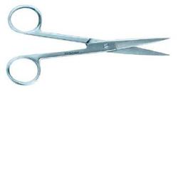 FORBICI RETTA PUNTE ACUTE 14CM - Farmacia Mortise