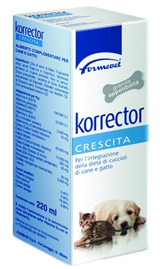 KORRECTOR CRESCITA FLACONE 220 ML - Farmacia Mortise