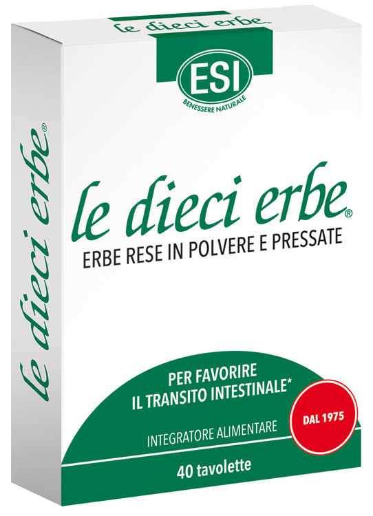 ESI LE DIECI ERBE 40 TAVOLETTE - Farmacia Mortise