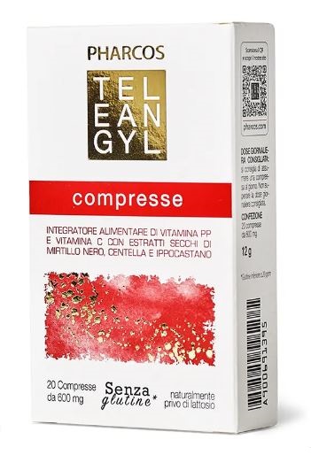PHARCOS TELEANGYL 20 COMPRESSE DA 600 MG - Farmacia Mortise