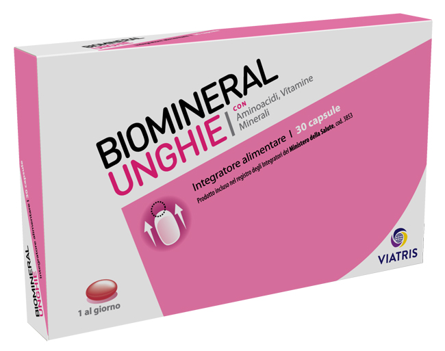 BIOMINERAL UNGHIE 30 CAPSULE - Farmacia Mortise