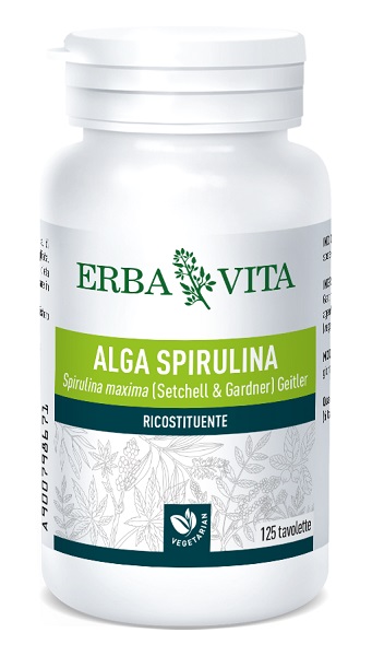 ALGA SPIRULINA 125 TAVOLETTE 400 MG - Farmacia Mortise