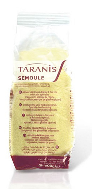 TARANIS SEMOLINO 500 G - Farmacia Mortise