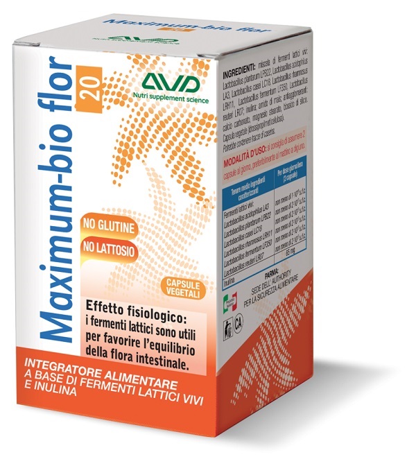 MAXIMUM BIO FLOR 20 75 CAPSULE - Farmacia Mortise