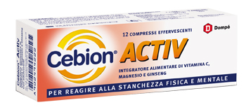 CEBION ACTIV 12 COMPRESSE EFFERVESCENTI - Farmacia Mortise