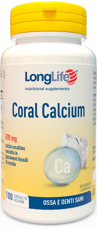 LONGLIFE CORAL CALCIUM 100 CAPSULE - Farmacia Mortise