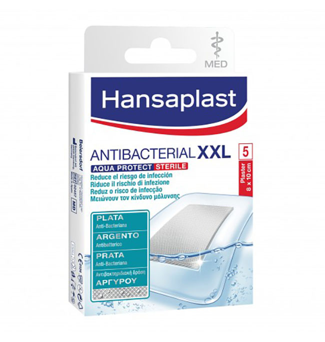 HANSAPLAST MED AQUA PROTECT WOUND CARE MEDICAZIONE 80X100 CM 5 PEZZI - Farmacia Mortise