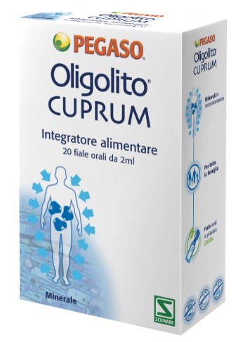 OLIGOLITO CUPRUM 20 FIALE 2 ML - Farmacia Mortise