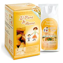 IL PANE DI ANNA PIZZA SENZA LATTE 500 G - Farmacia Mortise