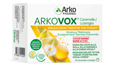 ARKOVOX MIELE/LIMONE 24 CARAMELLE - Farmacia Mortise
