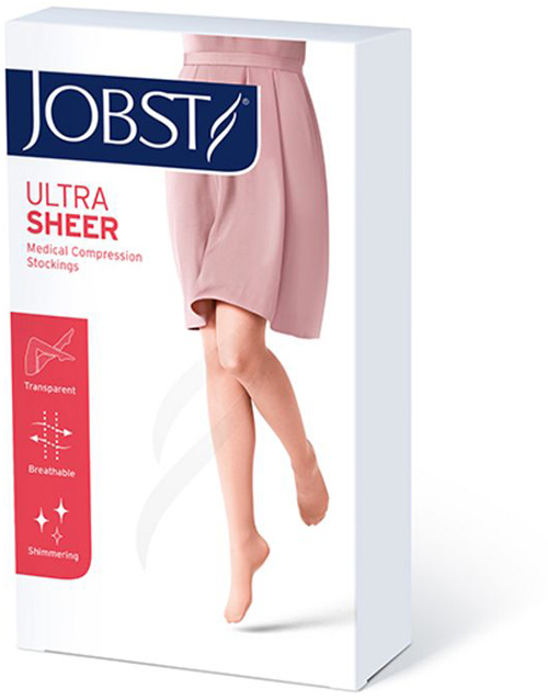 CALZA COMPRESSIVA JOBST ULTRASHEER 15-20MMHG COLLANT ELAST APPL FUME5 ARTICOLO 751160000800 - Farmacia Mortise