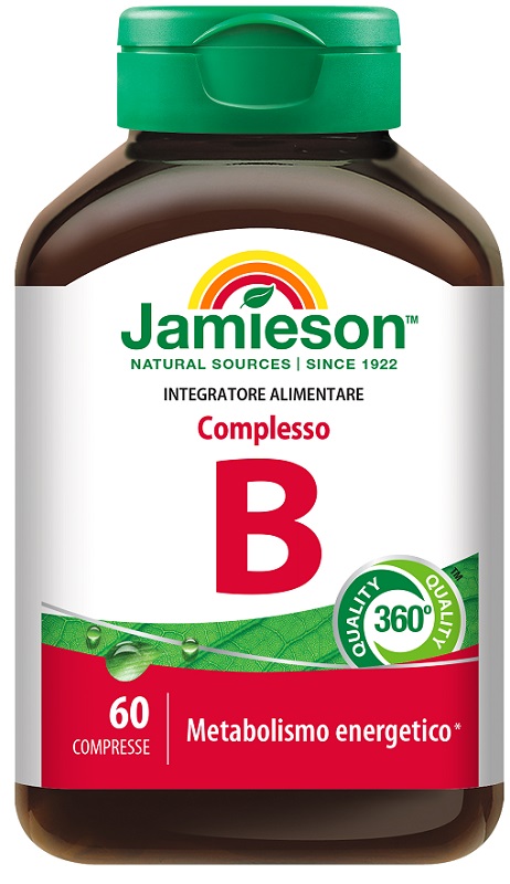 JAMIESON COMPLESSO B 60 COMPRESSE - Farmacia Mortise