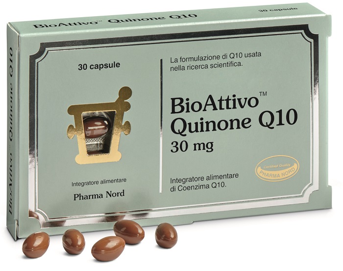 BIOATTIVO QUINONE Q10 30 CAPSULE - Farmacia Mortise