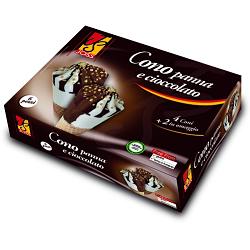 CONO ALLA PANNA E CIOCCOLATO 6 X 80 G - Farmacia Mortise