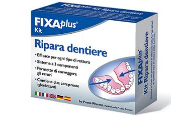 RIPARA DENTIERE KIT FIXAPLUS - Farmacia Mortise