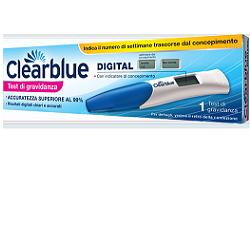 TEST DI GRAVIDANZA CLEARBLU DIGIT+1TEST STICKS - Farmacia Mortise