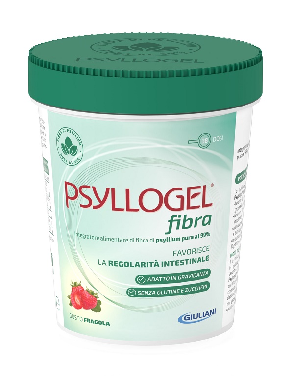 PSYLLOGEL FIBRA FRAGOLA VASO 170 G - Farmacia Mortise
