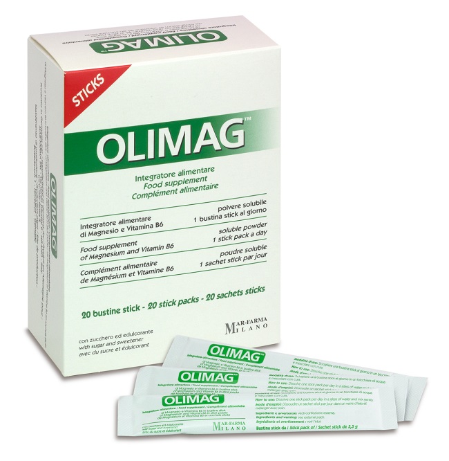 OLIMAG STICK 20 POLVERE - Farmacia Mortise