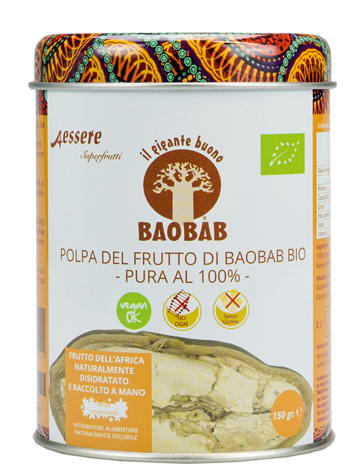 BAOBAB AESSERE POLPA BIO 150 G - Farmacia Mortise