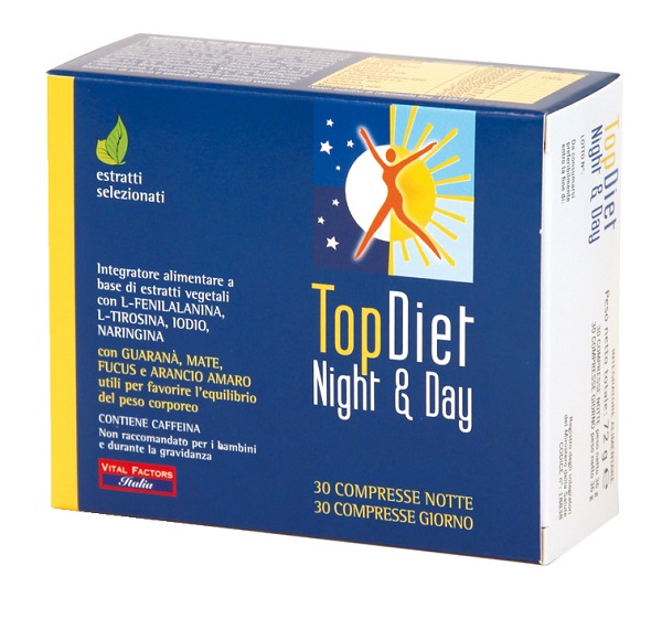 TOP DIET NIGHT-DAY 60 COMPRESSE - Farmacia Mortise