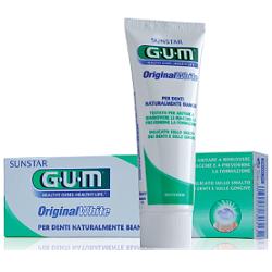 GUM ORIGINAL WHITE DENTIFRICIO 75 ML - Farmacia Mortise