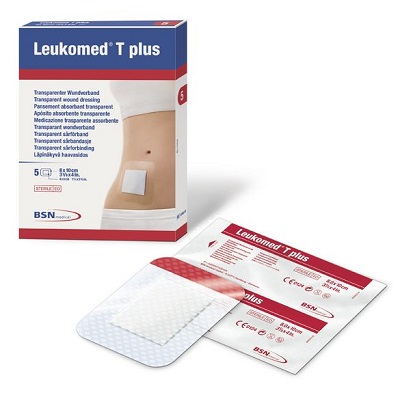 LEUKOMED T PLUS MEDICAZIONE POST-OPERATORIA TRASPARENTE IMPERMEABILE 10X25 CM - Farmacia Mortise