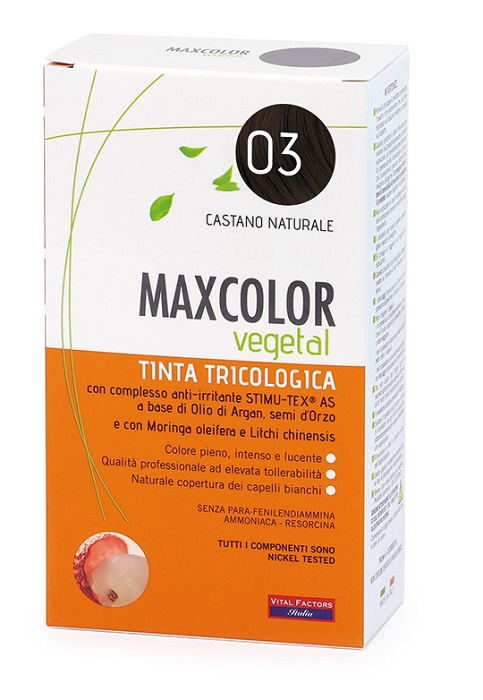 MAX COLOR VEGETAL 03 TINTURA 140 ML - Farmacia Mortise
