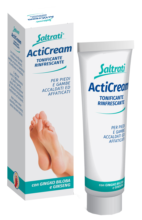 SALTRATI ACTICREAM TONIFICANTE RINFRESCANTE PER PIEDI E GAMBE 100 ML - Farmacia Mortise