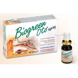 SOLUZIONE OTOLOGICA BIOGREEN OTO SPRAY RIMOZIONE E DISSOLUZIONE CERUME 13 ML - Farmacia Mortise