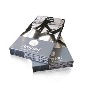 LEI E LUI CALZINO BEIGE 3 FLEBYSAN - Farmacia Mortise