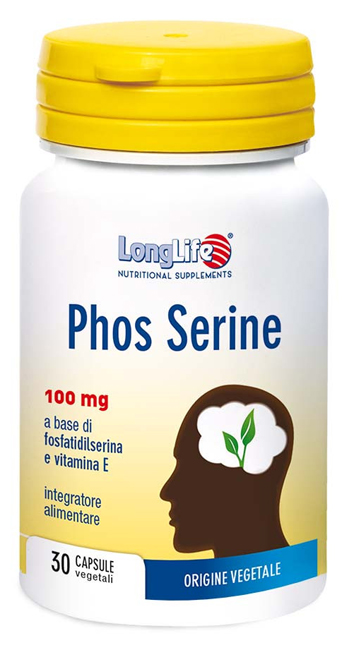 LONGLIFE PHOS SERINE 30 CAPSULE VEGETALI - Farmacia Mortise