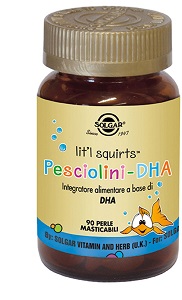 PESCIOLINI DHA 90 PERLE MASTICABILI - Farmacia Mortise